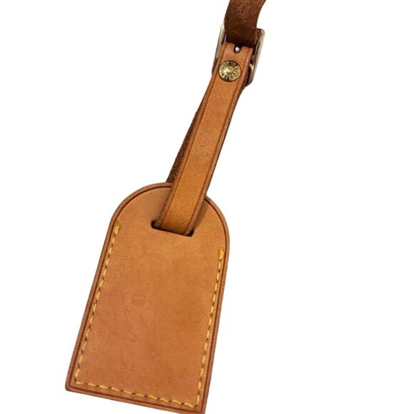 Authentic Louis Vuitton Luggage Tag - Picture 2 of 5